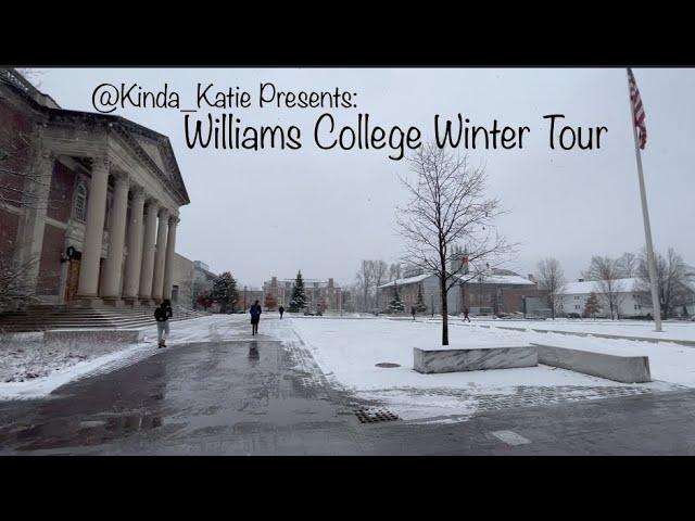 Williams College Campus Tour in Winter - Kinda Katie