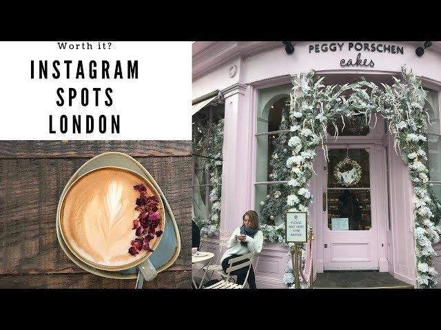 MOST INSTAGRAMMABLE SPOTS IN LONDON // ARE THEY WORTH IT? cafes, coffee, restaurants  and more