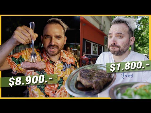 PREMIUM GRILLED MEAT VS. AVERAGE GRILLED MEAT - LA CABRERA VS. STANDARD BBQ RESTAURANT