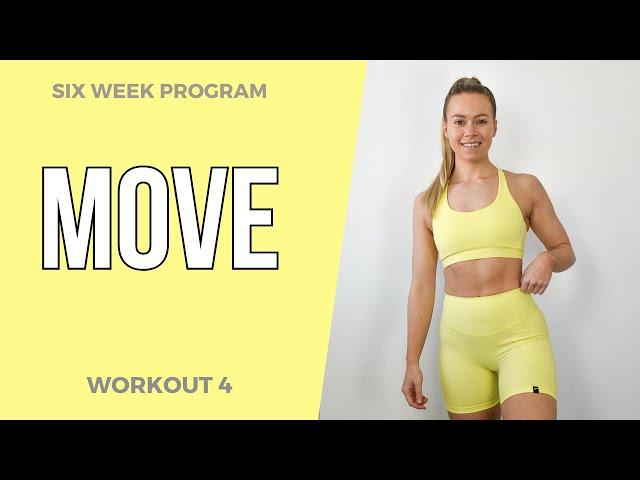 20 MIN ALL STANDING WORKOUT - No Equipment, No Jumping // MOVE WORKOUT 4