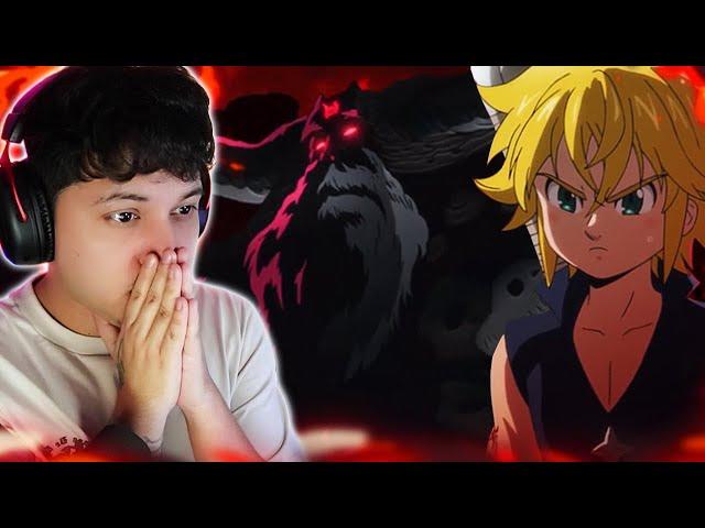 MELIODAS VS DEMON KING! | Seven Deadly Sins Season 4 Episode 8 Reaction