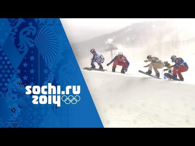 Amazing Big Final - Pierre Vaultier Wins Snowboard Cross Gold | Sochi 2014 Winter Olympics