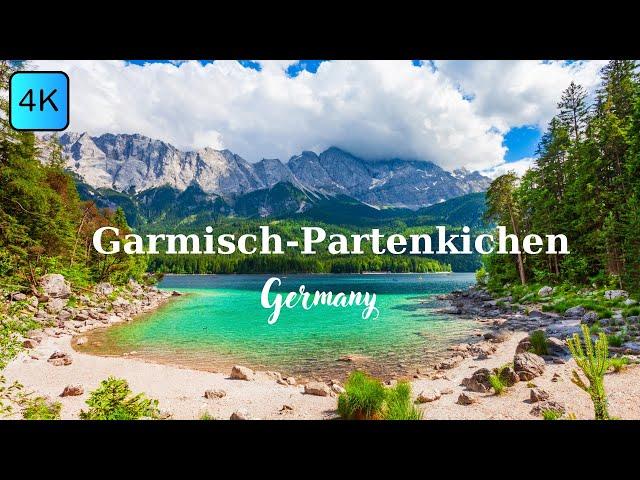 GARMISCH-PARTENKIRCHEN, BAVARIA, GERMANY   Walking and driving tour in Garmisch 4K.BAVARIA