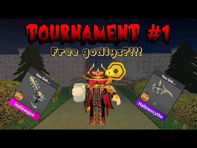 I hosted a big Halloween tournament in murder mystery 2 part 1