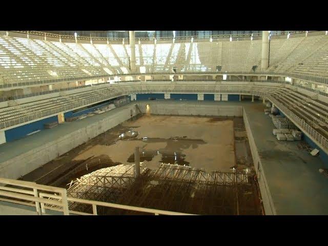 The Rio Olympics were only a year ago, but the venues look like they've been deserted for decades