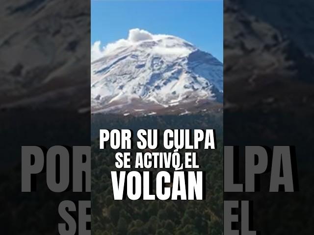 Don C#&n60n hizo enojar al Popo #Shorts #popocatépetl #turismo #edomex