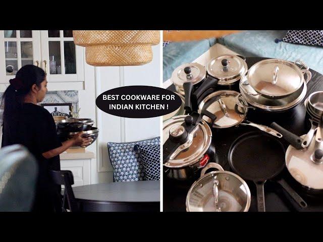 Which cookware is the best for Indian Kitchen?| Stainless steel vs Cast iron