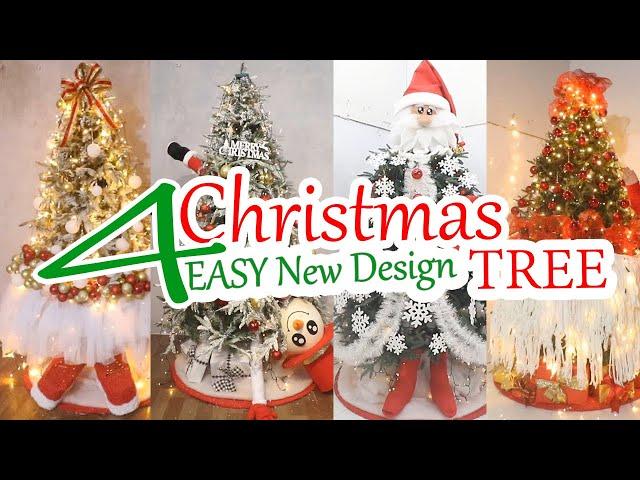 4 New Design DIY Christmas Tree Decoration Ideas 2024