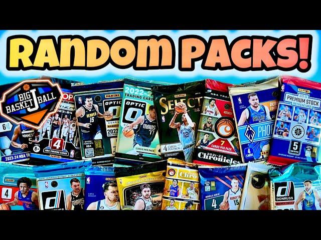 *RANDOM PACKS!* Ripping 30 Basketball Packs  Prizm, Optic, Mosaic, Phoenix, Premium Stock & More!