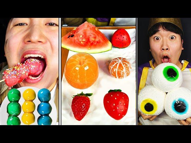 Rich Eating VS Poor Eating Giant Eyeballs Jelly Challenge || TikTok Funny Mukbang || HUBA