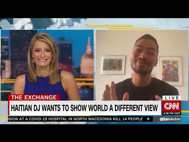 DJ Producer Michaël Brun talks to CNN about Haiti