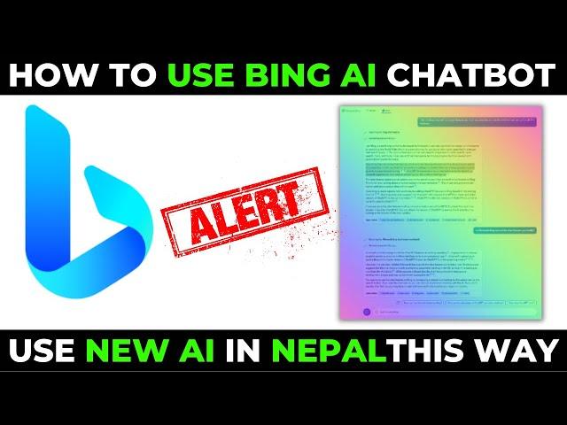 How To Use New Bing AI Chat Mode in Nepal | How To Access ChatGPT in Bing Search