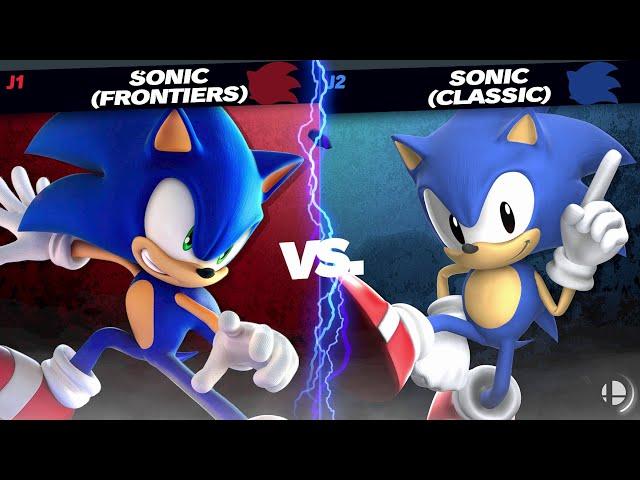 Sonic (Frontiers) vs Sonic (Clásico) | Erizo del Futuro se encuentra con su Versión del Pasado | #10
