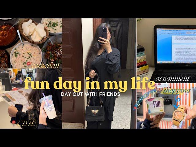 Fun Day Out in Karachi | Lunch, Coffee, Frozen Yogurt & Shopping