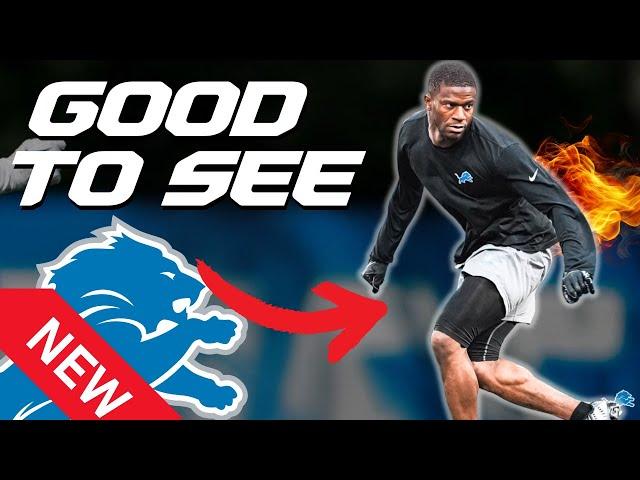Detroit Lions Newcomer Shining At OTAs