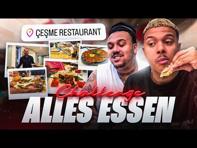 WIR ESSEN ALLES IM TÜRKISCHEN RESTAURANT CHALLENGE MIT DEN JUNGS | NIKLAS WILSON