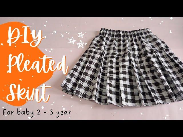 DIY Baby Skirt Tutorial | Cara Membuat Rok Rempel