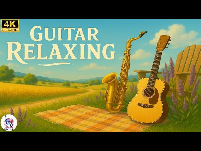 Smooth Instrumental Music Heals Your Soul - Relaxing Classical Guitar And Standard American Scenery