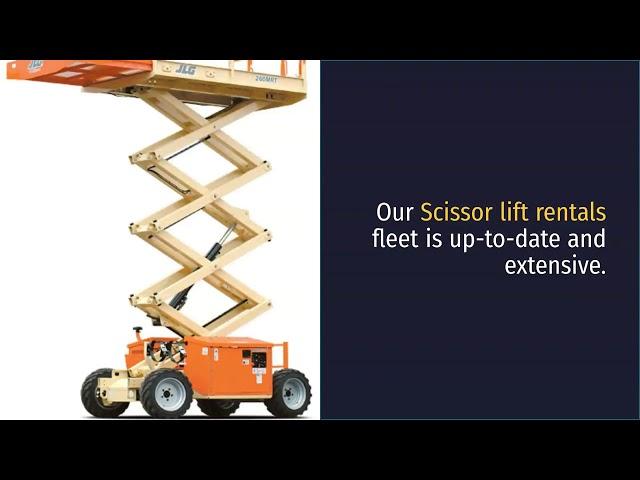 Scissor Lift Rentals Los Angeles | eliteconstructionequipment.com | Phone +1 562-924-0444