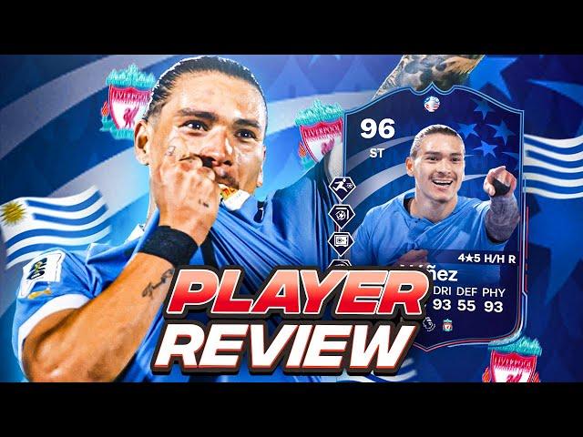 4⭐5⭐ 96 COPA AMERICA MAKE YOUR MARK NUNEZ SBC PLAYER REVIEW | DARWIN NUNEZ | FC 24 Ultimate Team