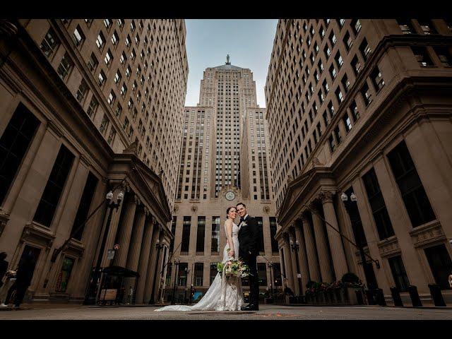 Allison +Michael  wedding at Kimpton Gray hotel Chicago