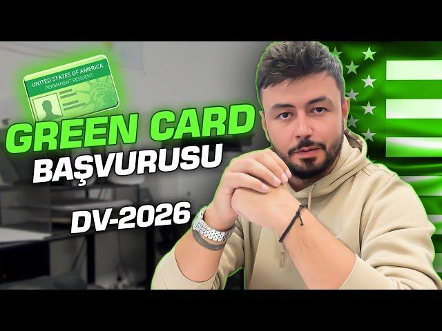 DV-2026 Green Card Başvurusu Nasıl Yapılır? En Etkili Formül! (Son 1 Hafta!)