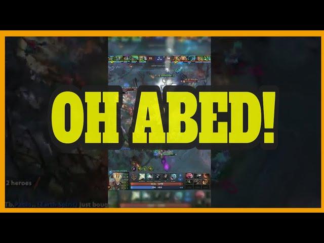 Oh ABED! #dota2 #shorts