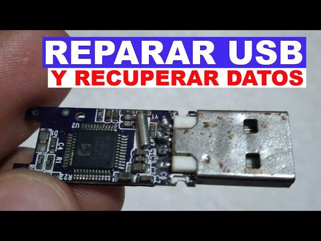 Reparar Memoria con Daño físico y Recuperar los Archivos
