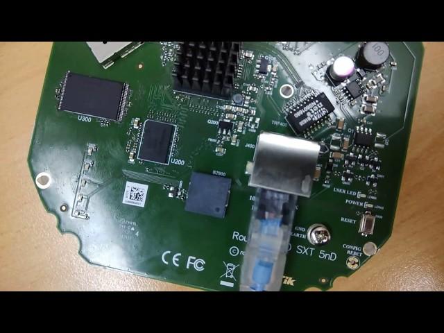 Repair Mikrotik SXT Lite 5 BootLop Not Booting