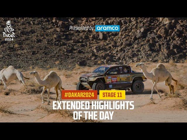 Extended highlights of Stage 11 presented by Aramco - #Dakar2024