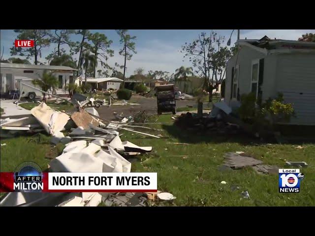 North Fort Myers residents devastated by Hurricane Milton