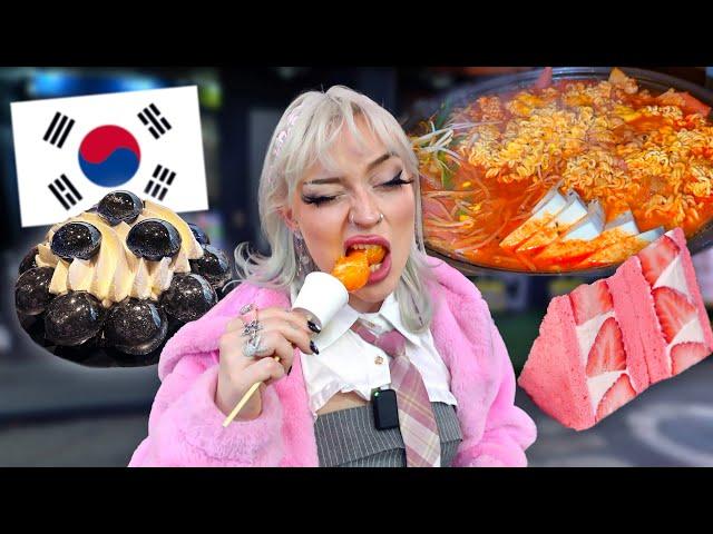 German Girl tries the best food spots in Korea (Seoul)