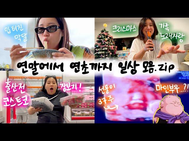 [vlog] 정신없는 썸머 크리스마스 & 얼레벌레 맞이한 연초를 알차게 모아봤습니다