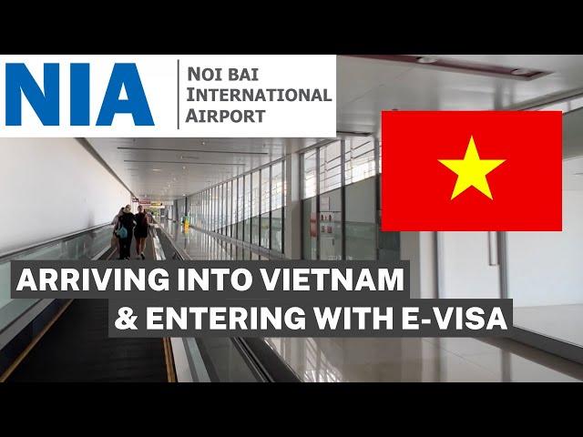  Hanoi Airport (HAN) Vietnam International Arrivals Procedure & E-Visa Process