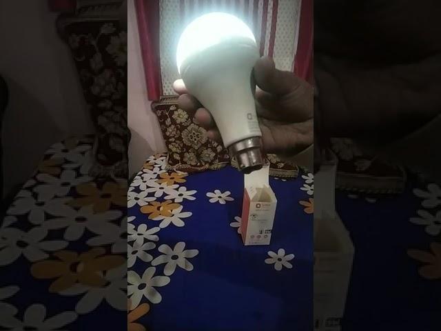 Orient electric switch to smart  EMERGENCY LED BULB best LED bulb "human touch magic bulb#shorts