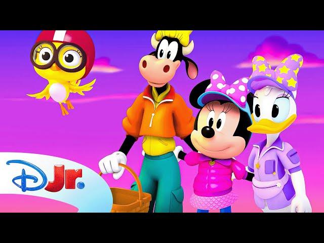 Minnie's Bow-Toons: Camp Minnie | Minnie Goes Camping Compilation ️ | 1 Hour | @disneyjr​