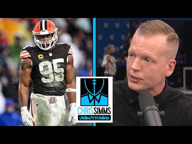 Most appealing trade destinations for Myles Garrett | Chris Simms Unbuttoned | NFL on NBC