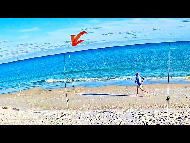 Surf Fishing When One Rod Keeps Catching All The Fish, Here’s Why!