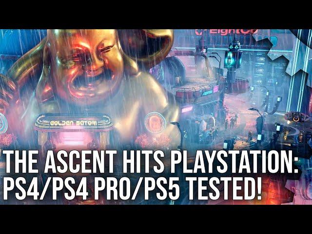 The Ascent - PS5 vs Xbox Series X - The DF Tech Review - All PlayStation Versions Tested!