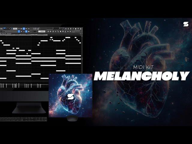 [+25] Best Emotional Midi Pack - MELANCHOLY (YOUNG THUG, POLO G, BAD BUNNY) Free Piano Midi Kit 2024