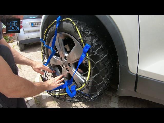 Montaggio catene da neve Michelin Easy Grip EVO