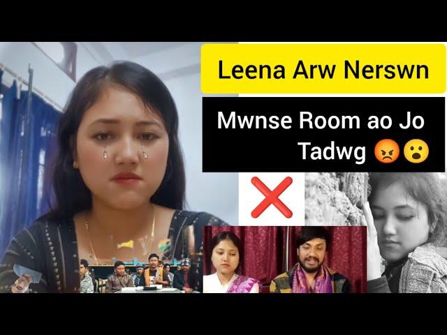 Leena and  Nerswn ni syao  clarification Alai aron Ni Dintigiry || bodo news