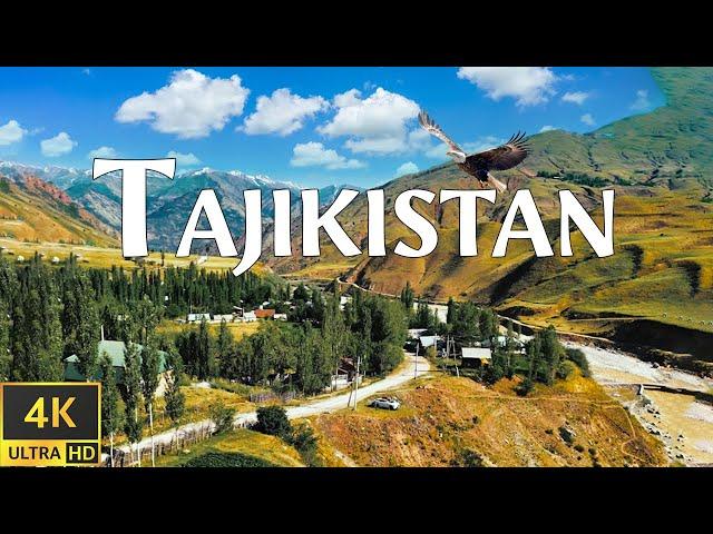 TAJIKISTAN 4K - Scenic Relaxation Film With Relaxing Music Tajikistan Drone 4k Video UHD