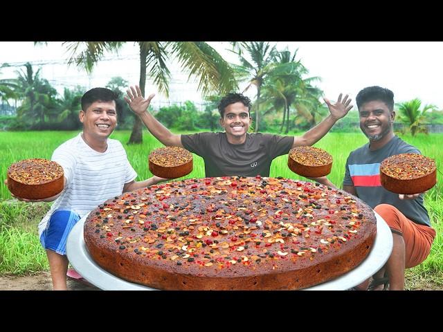 PLUM CAKE | 50 Kg Biggest Plum Cake Recipe | Christmas Plum Cake Making