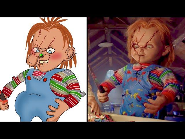 Chucky drawing memes | Chucky promised to not killing 