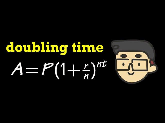How to find the doubling time? Compound Interest Formula