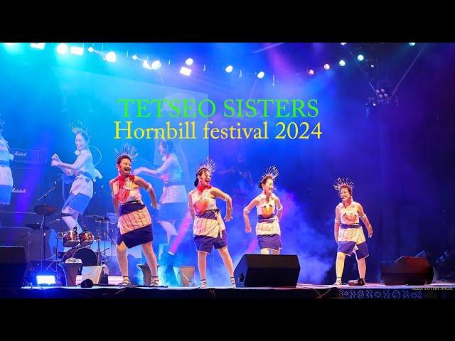 Tetseo Sisters performing live at Hornbill festival 2024