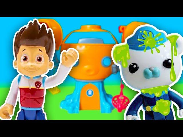 MAGIC SURPRISE TOYS Octonauts Captain Barnacle Slimed & Rescued + Surprise Eggs and Paw Patrol Toys