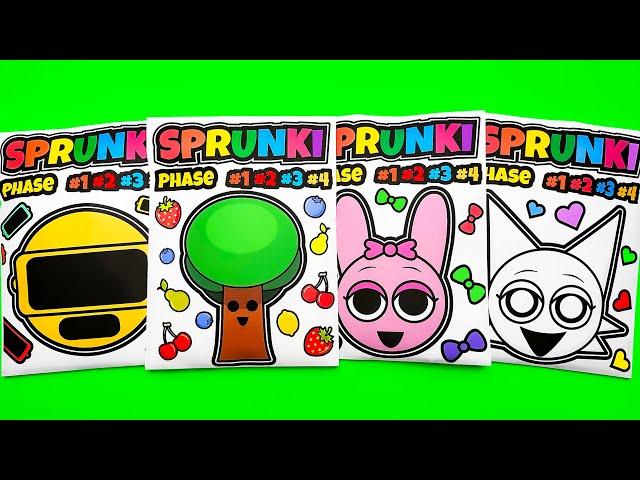  SPRUNKI Blind Bag Mr.Tree Wenda Pinki Garnold | ASMR Phase 1vs2vs3vs4 squishy