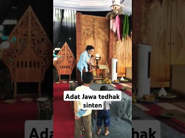 adat jawa tedhak siten#shorts